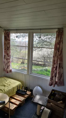Living room, window